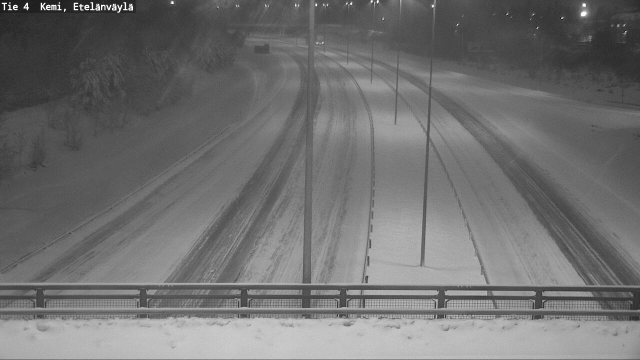 Kelikamerat Kuva Tie 4 Kemi, Etelänväylä, Kemi, Lappi