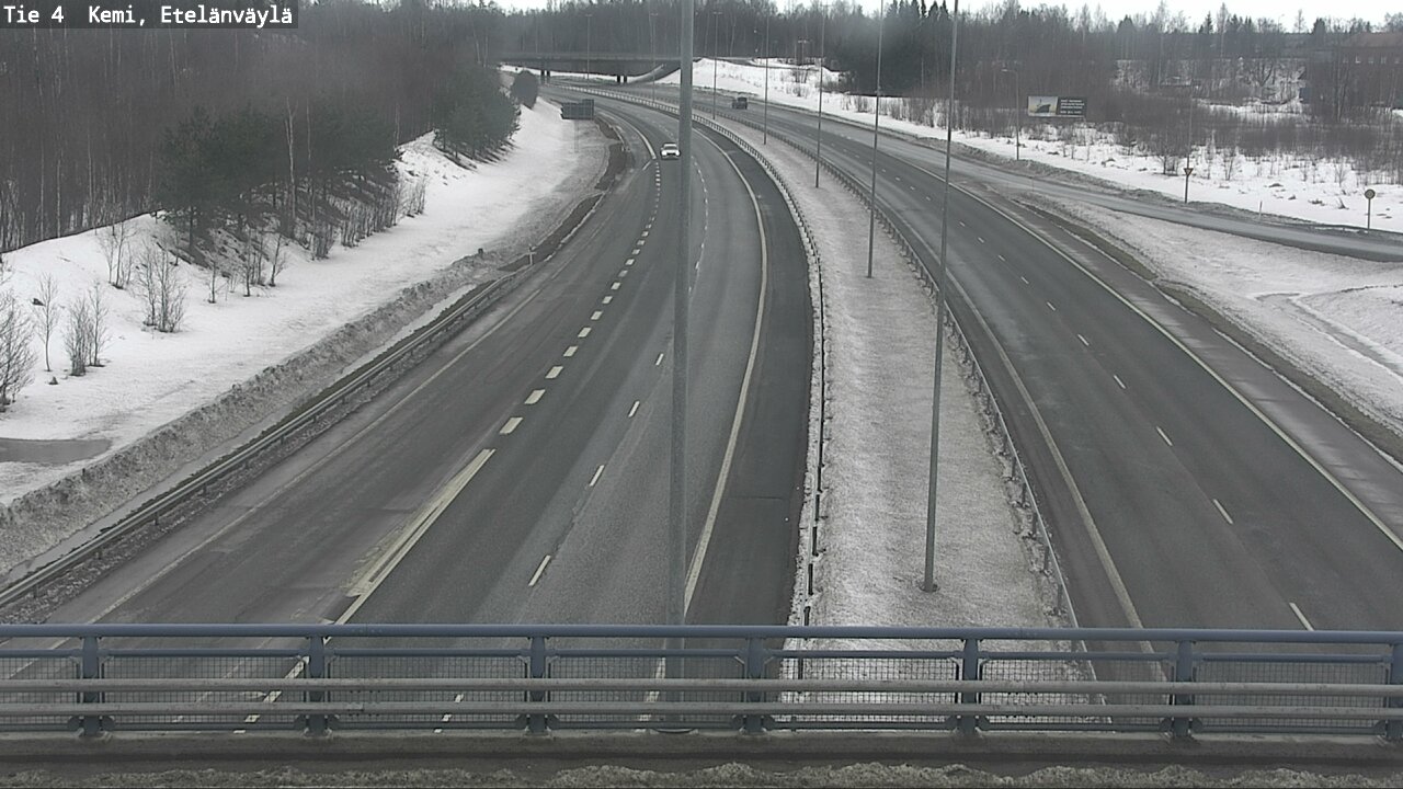 Kelikamerat Kuva Tie 4 Kemi, Etelänväylä, Kemi, Lappi