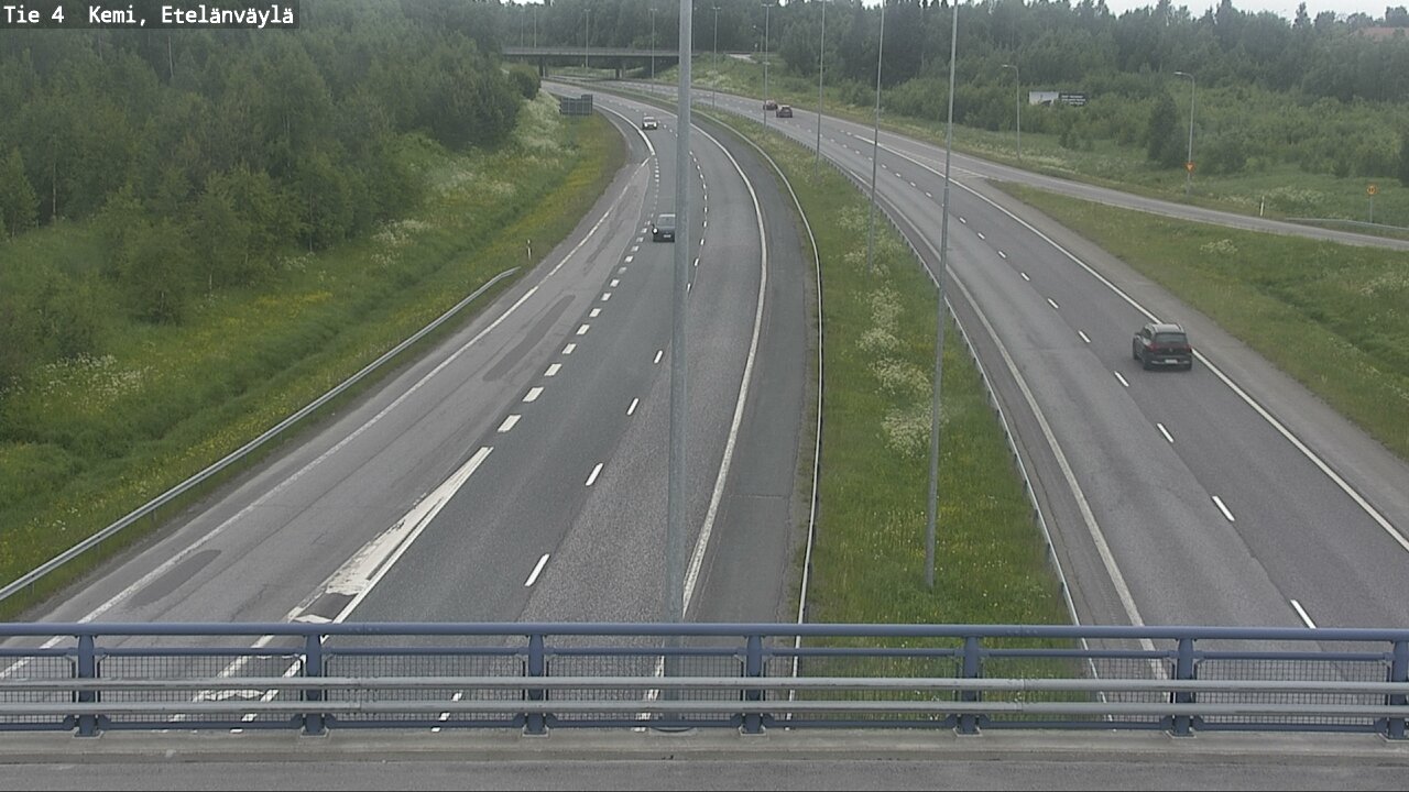 Kelikamerat Kuva Tie 4 Kemi, Etelänväylä, Kemi, Lappi