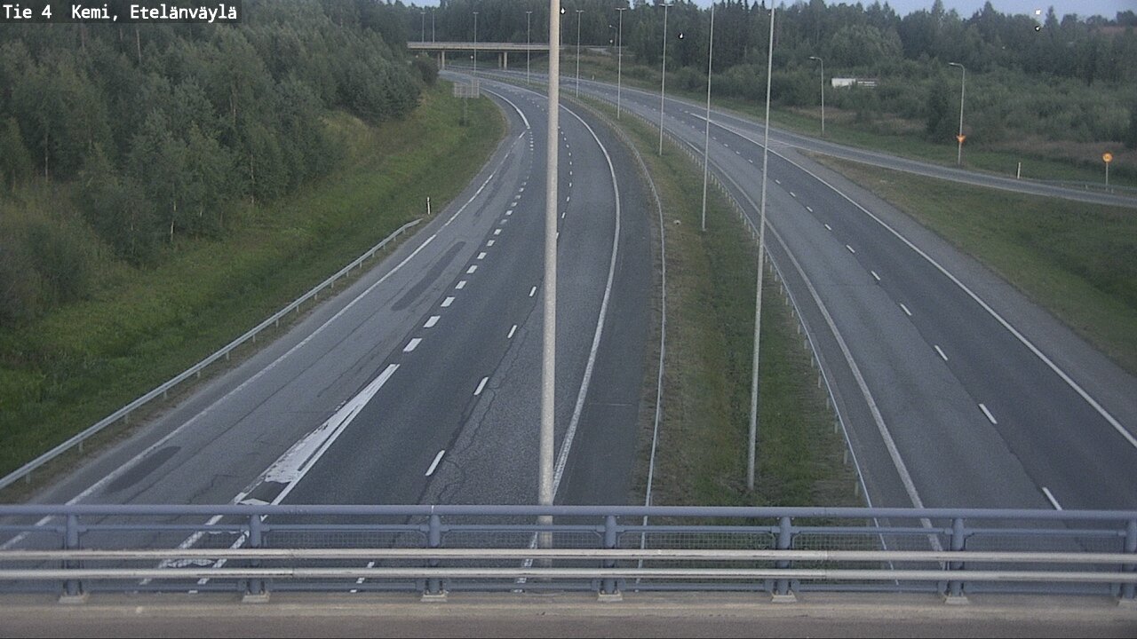 Kelikamerat Kuva Tie 4 Kemi, Etelänväylä, Kemi, Lappi