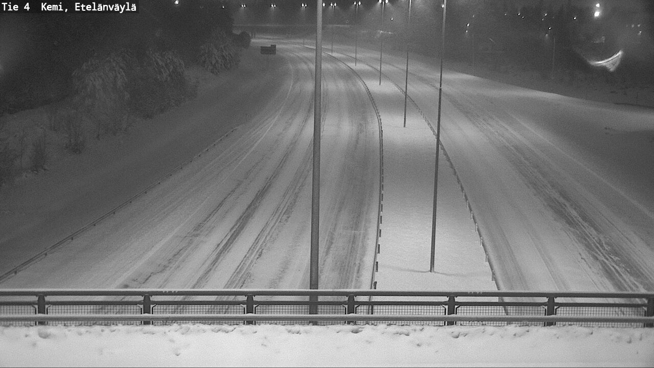 Kelikamerat Kuva Tie 4 Kemi, Etelänväylä, Kemi, Lappi