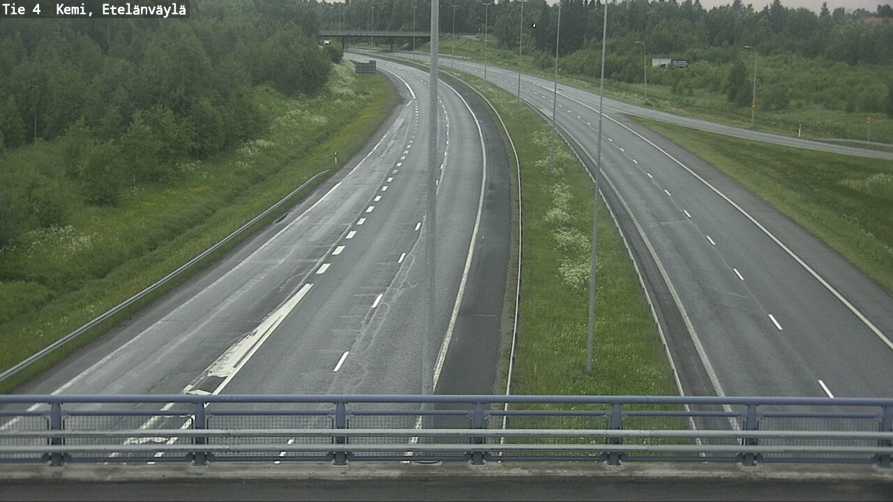 Kelikamerat Kuva Tie 4 Kemi, Etelänväylä, Kemi, Lappi