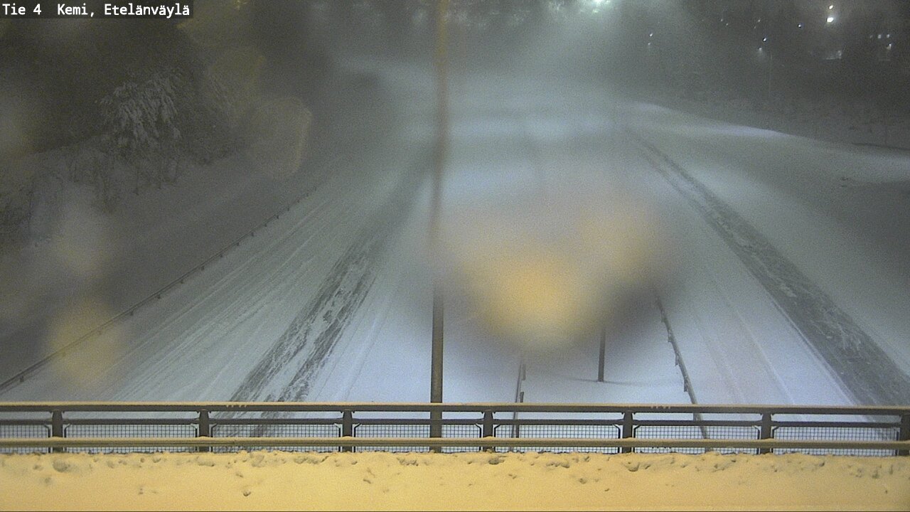 Kelikamerat Kuva Tie 4 Kemi, Etelänväylä, Kemi, Lappi