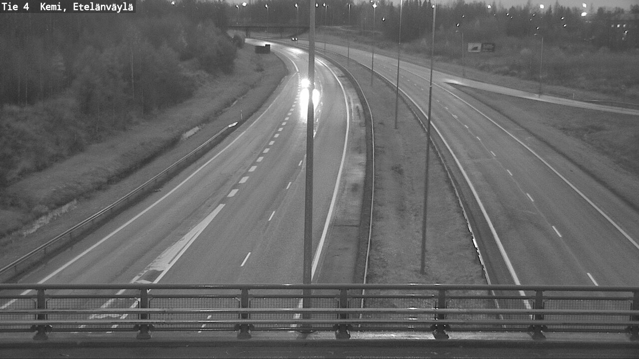 Kelikamerat Kuva Tie 4 Kemi, Etelänväylä, Kemi, Lappi