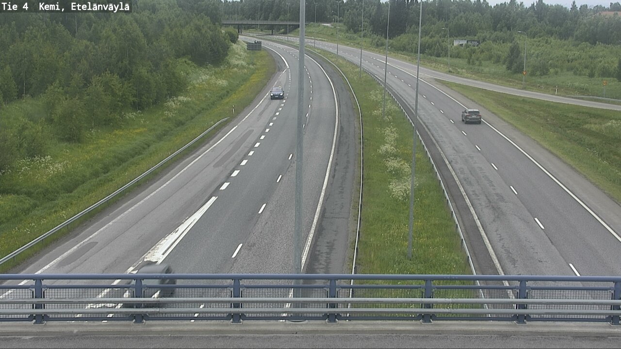 Weather Camera Image Road 4 Kemi, Etelänväylä, Kemi, Lappi