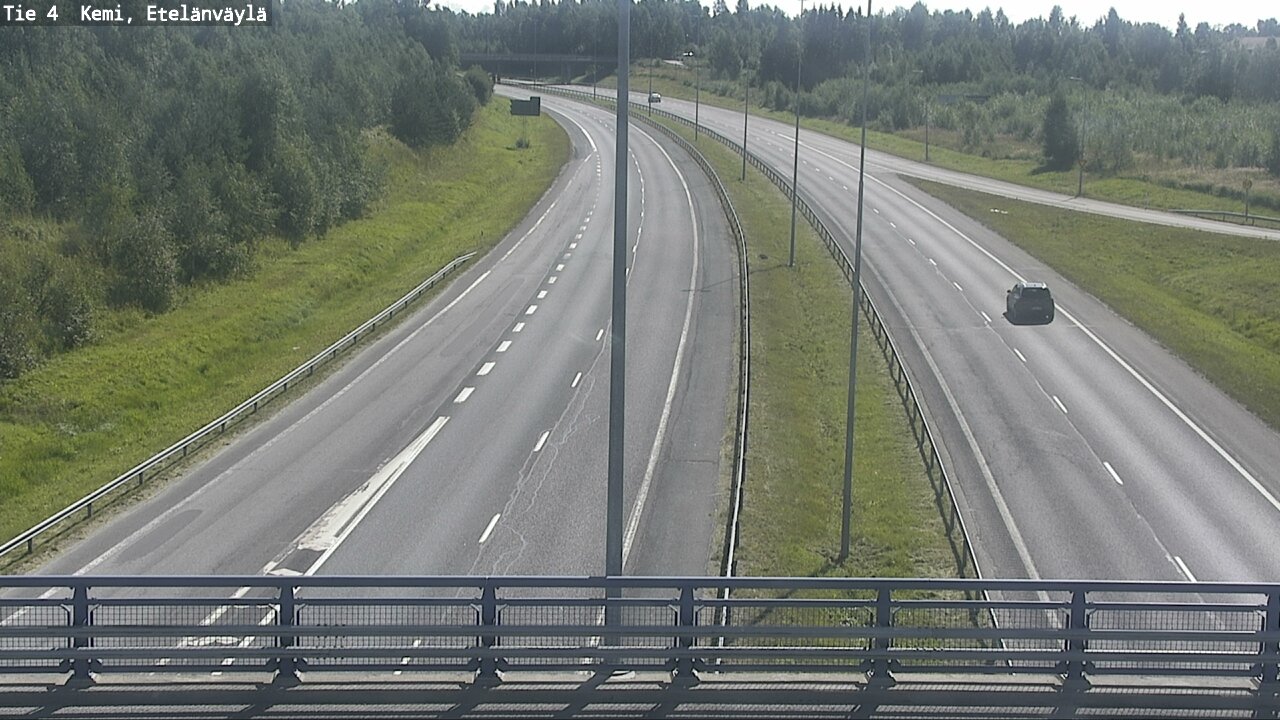 Kelikamerat Kuva Tie 4 Kemi, Etelänväylä, Kemi, Lappi
