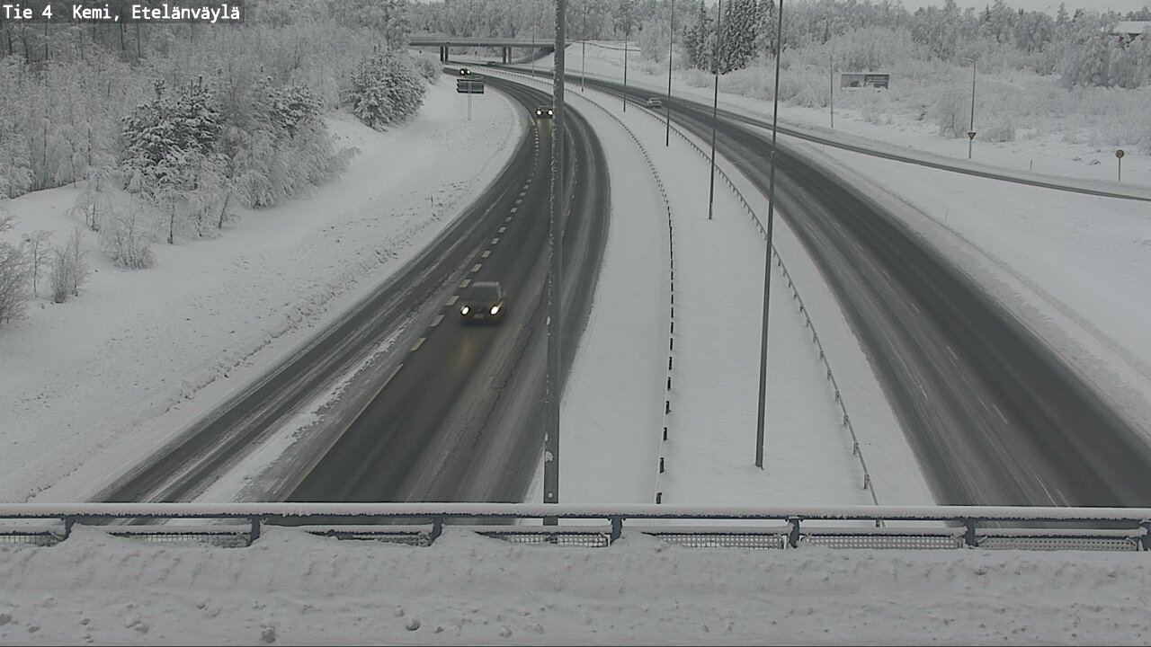 Kelikamerat Kuva Tie 4 Kemi, Etelänväylä, Kemi, Lappi