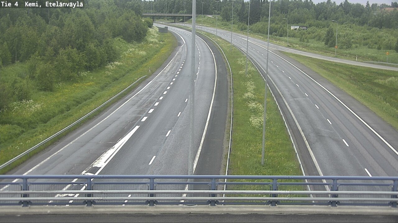 Kelikamerat Kuva Tie 4 Kemi, Etelänväylä, Kemi, Lappi