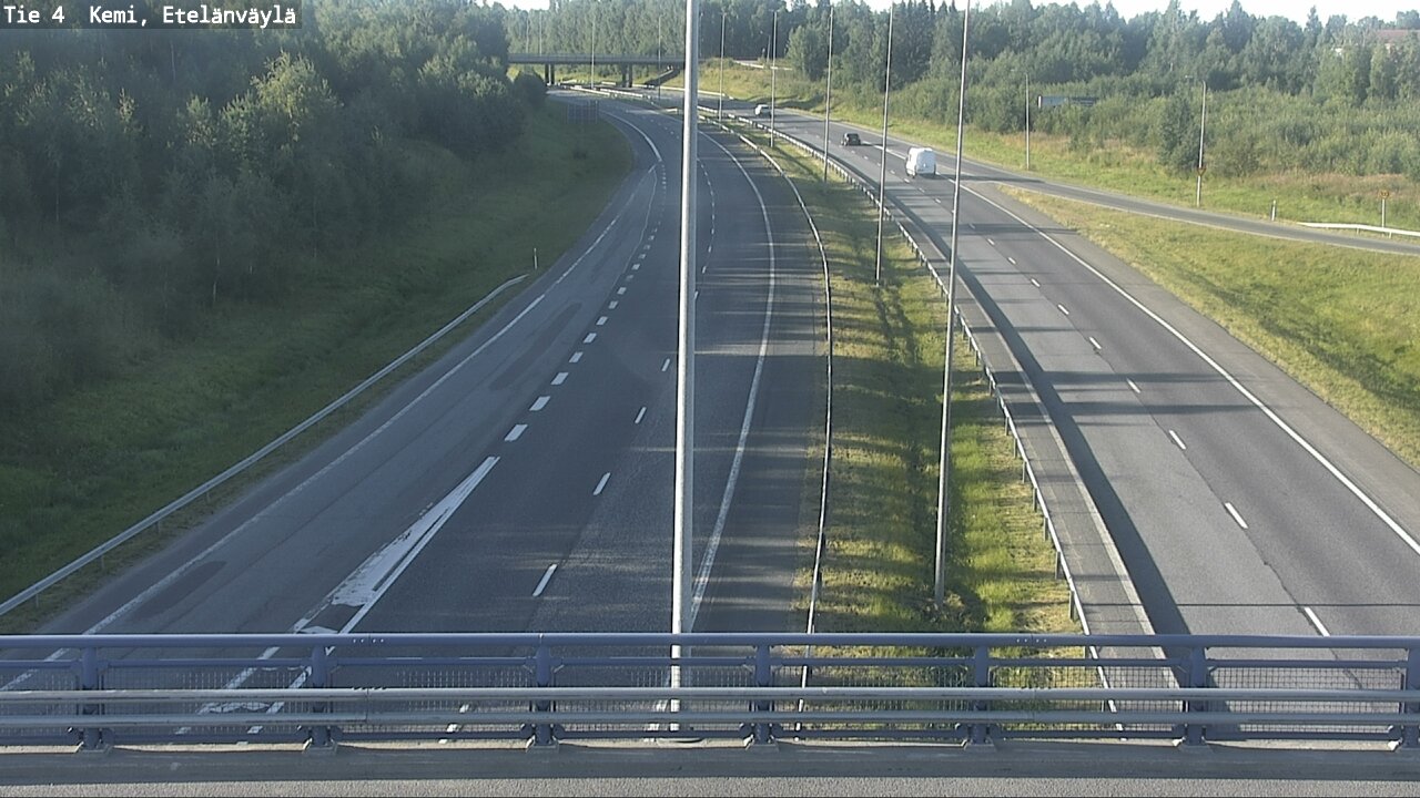 Weather Camera Image Road 4 Kemi, Etelänväylä, Kemi, Lappi