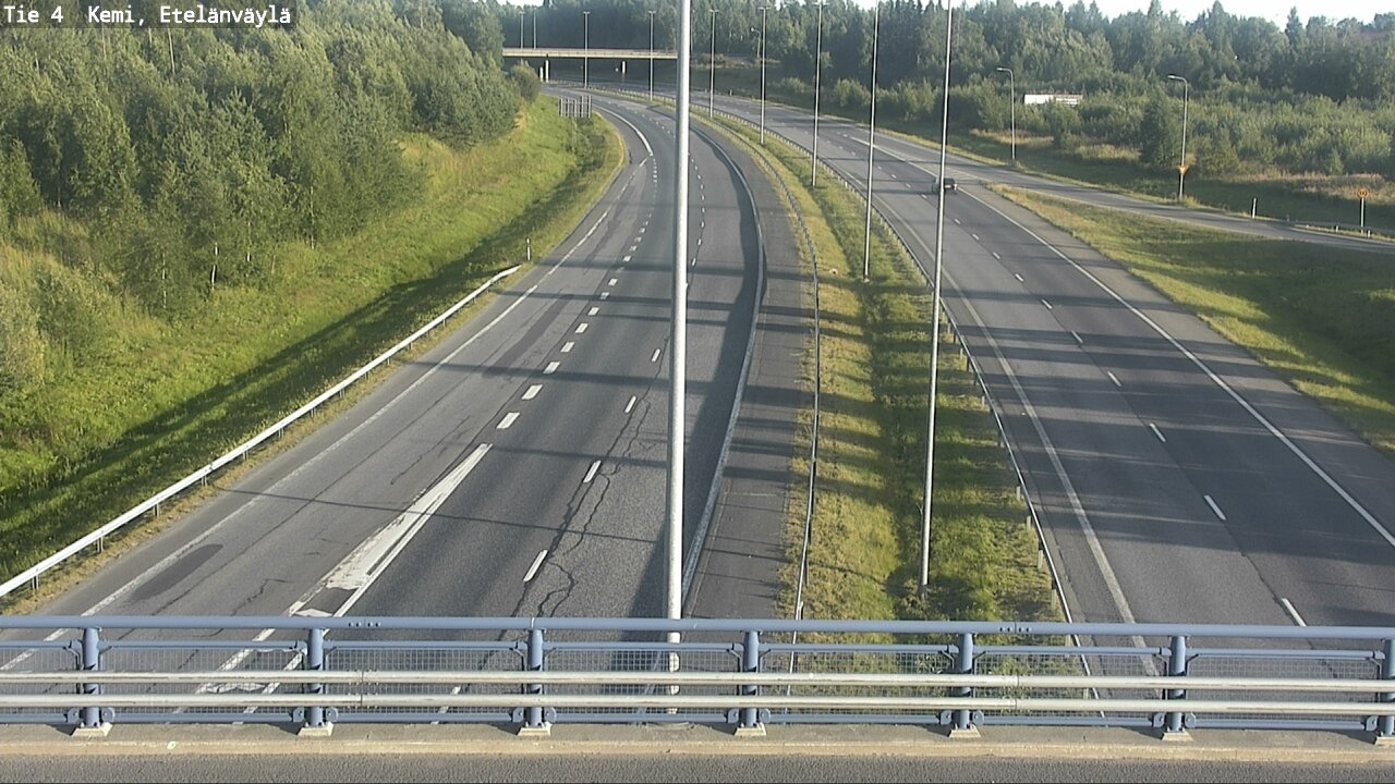Kelikamerat Kuva Tie 4 Kemi, Etelänväylä, Kemi, Lappi