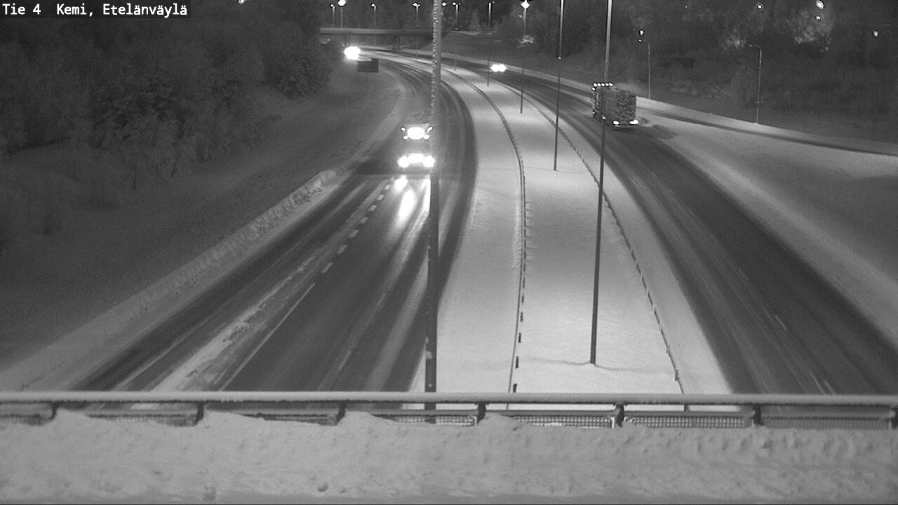 Kelikamerat Kuva Tie 4 Kemi, Etelänväylä, Kemi, Lappi
