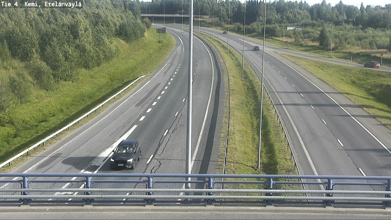 Kelikamerat Kuva Tie 4 Kemi, Etelänväylä, Kemi, Lappi