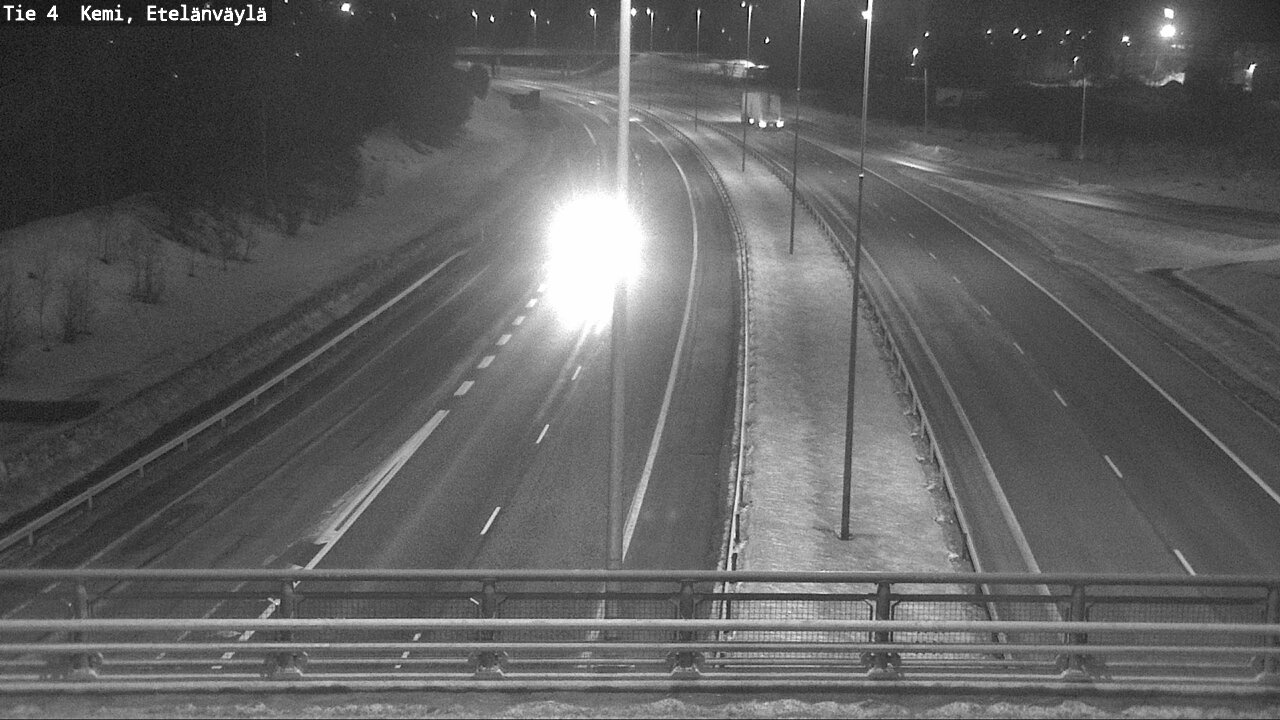 Kelikamerat Kuva Tie 4 Kemi, Etelänväylä, Kemi, Lappi