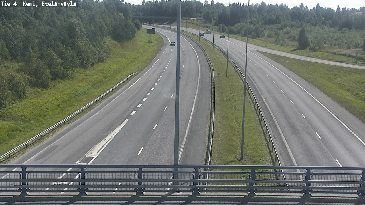 Kelikamerat Kuva Tie 4 Kemi, Etelänväylä, Kemi, Lappi