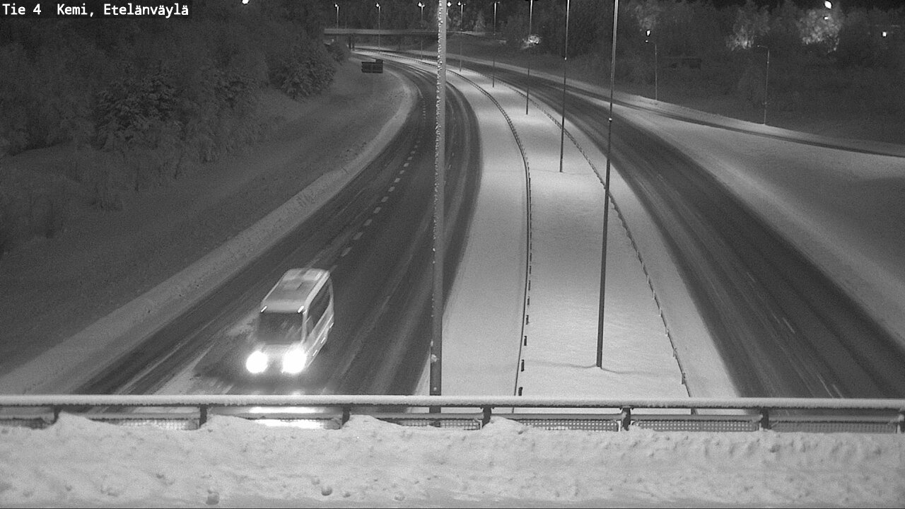 Kelikamerat Kuva Tie 4 Kemi, Etelänväylä, Kemi, Lappi