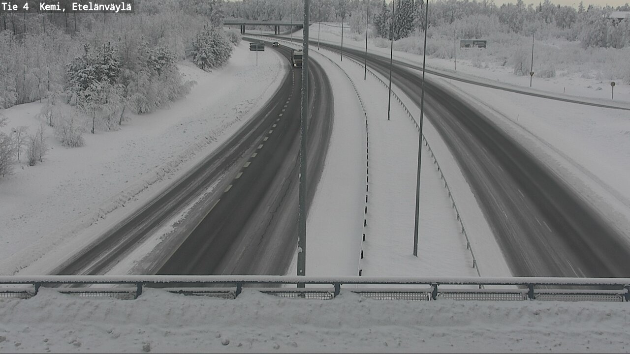 Kelikamerat Kuva Tie 4 Kemi, Etelänväylä, Kemi, Lappi
