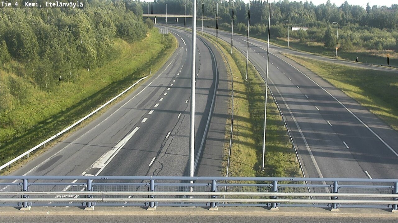 Kelikamerat Kuva Tie 4 Kemi, Etelänväylä, Kemi, Lappi