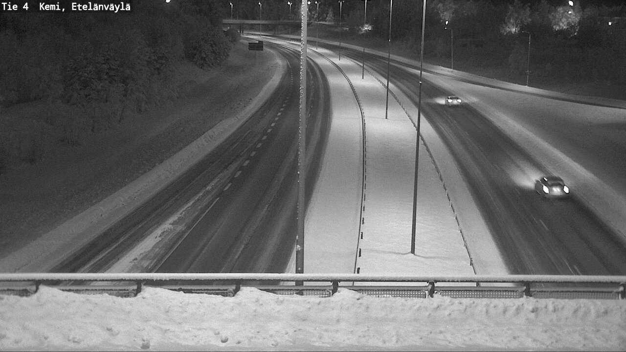 Kelikamerat Kuva Tie 4 Kemi, Etelänväylä, Kemi, Lappi