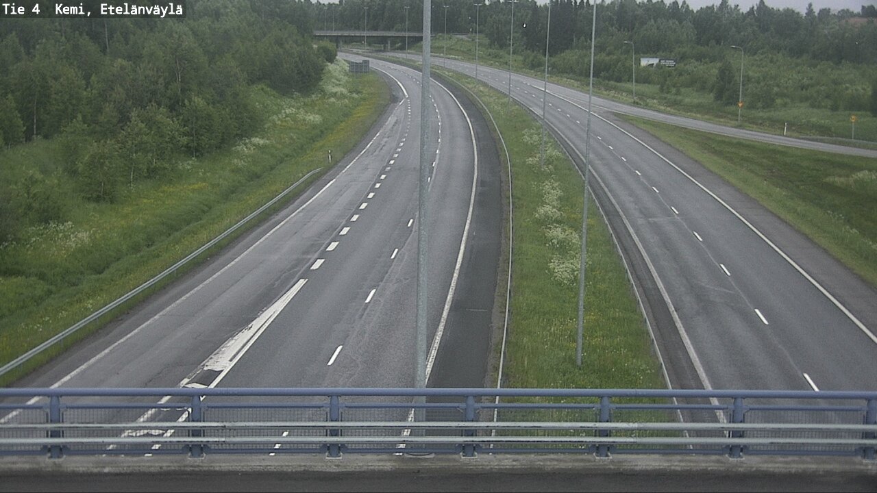 Kelikamerat Kuva Tie 4 Kemi, Etelänväylä, Kemi, Lappi