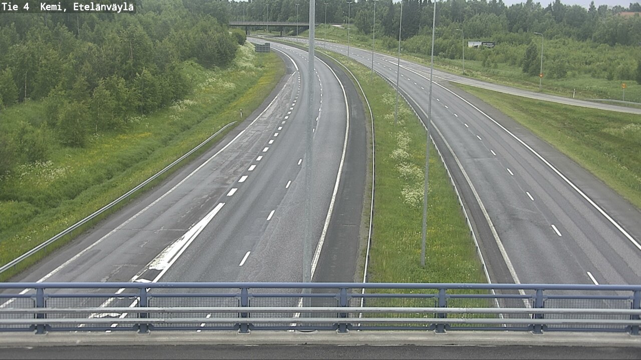 Kelikamerat Kuva Tie 4 Kemi, Etelänväylä, Kemi, Lappi