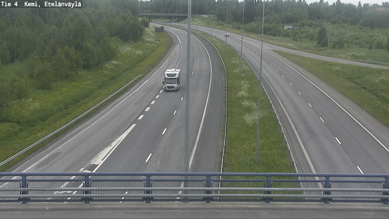 Kelikamerat Kuva Tie 4 Kemi, Etelänväylä, Kemi, Lappi
