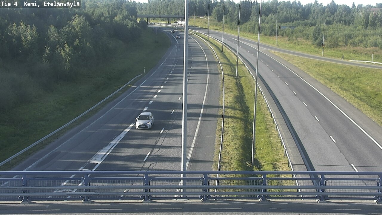 Weather Camera Image Road 4 Kemi, Etelänväylä, Kemi, Lappi