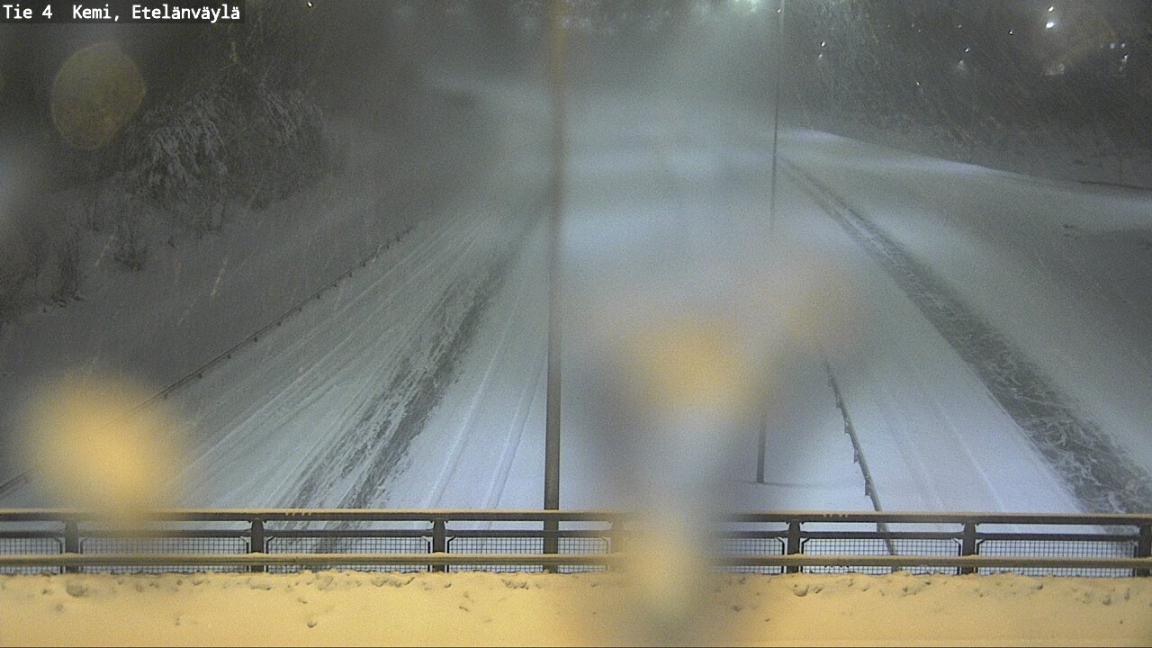 Kelikamerat Kuva Tie 4 Kemi, Etelänväylä, Kemi, Lappi