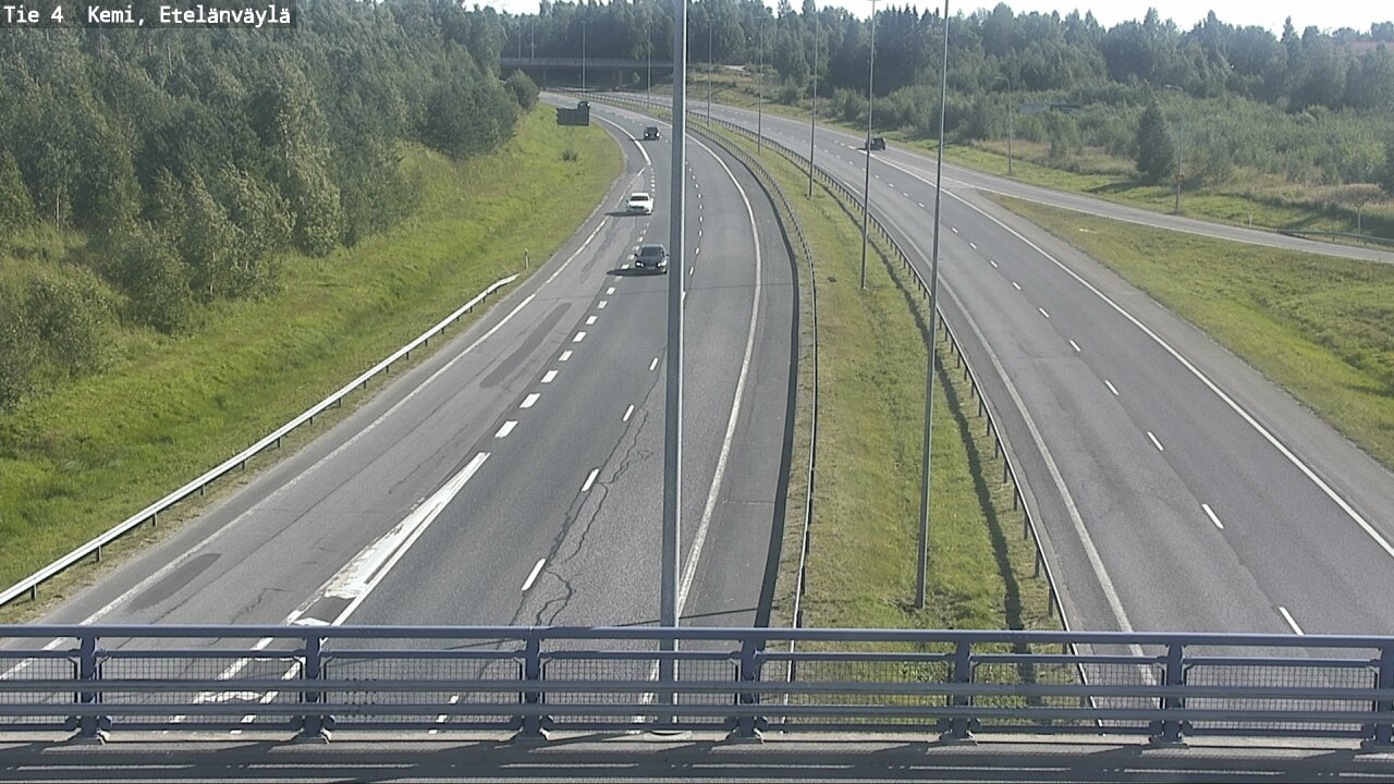 Kelikamerat Kuva Tie 4 Kemi, Etelänväylä, Kemi, Lappi