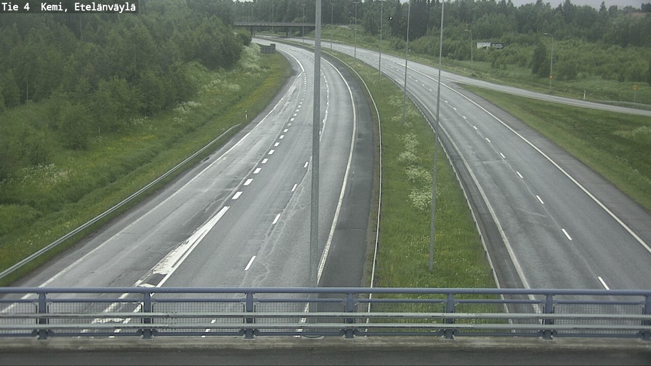 Kelikamerat Kuva Tie 4 Kemi, Etelänväylä, Kemi, Lappi