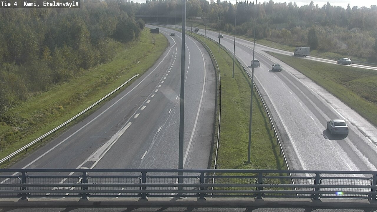 Kelikamerat Kuva Tie 4 Kemi, Etelänväylä, Kemi, Lappi