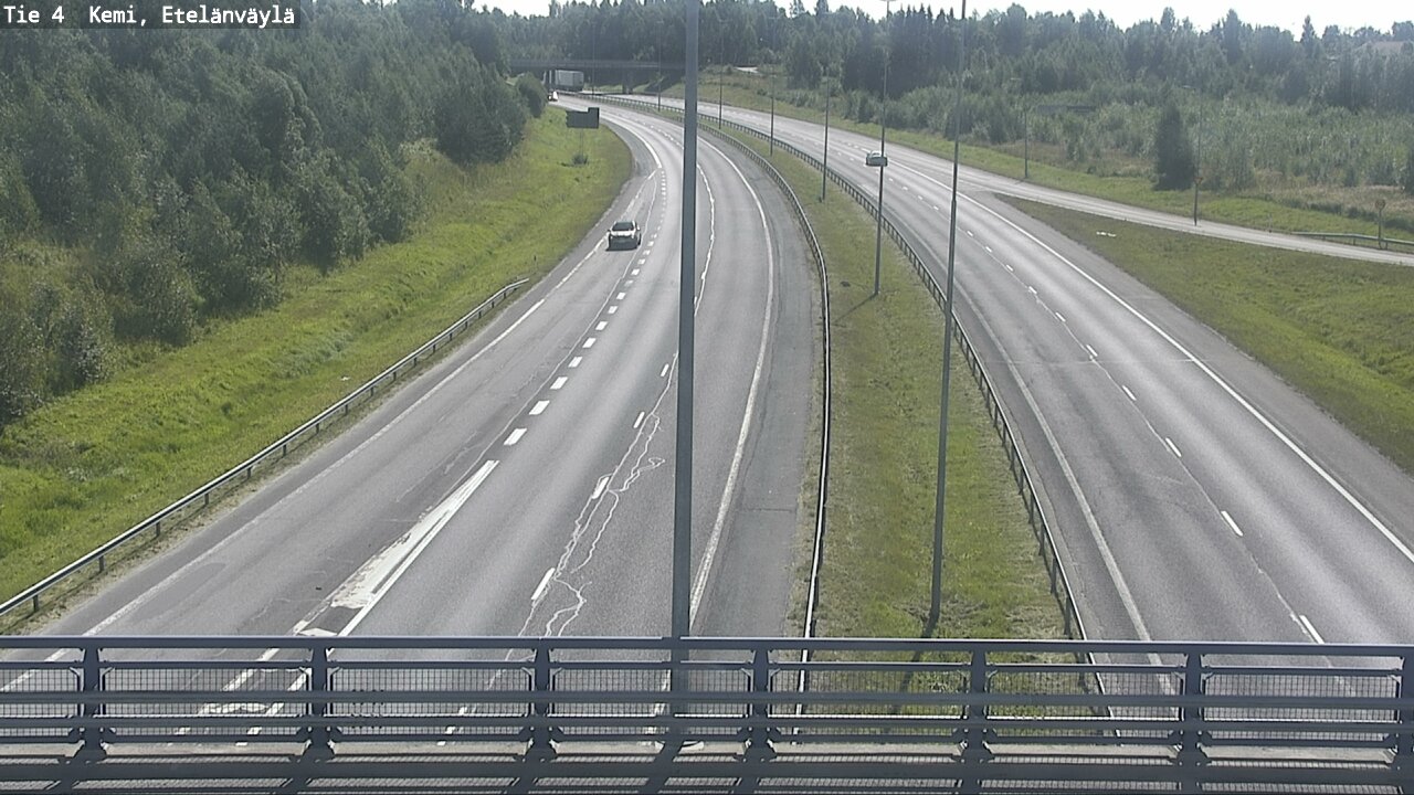 Kelikamerat Kuva Tie 4 Kemi, Etelänväylä, Kemi, Lappi