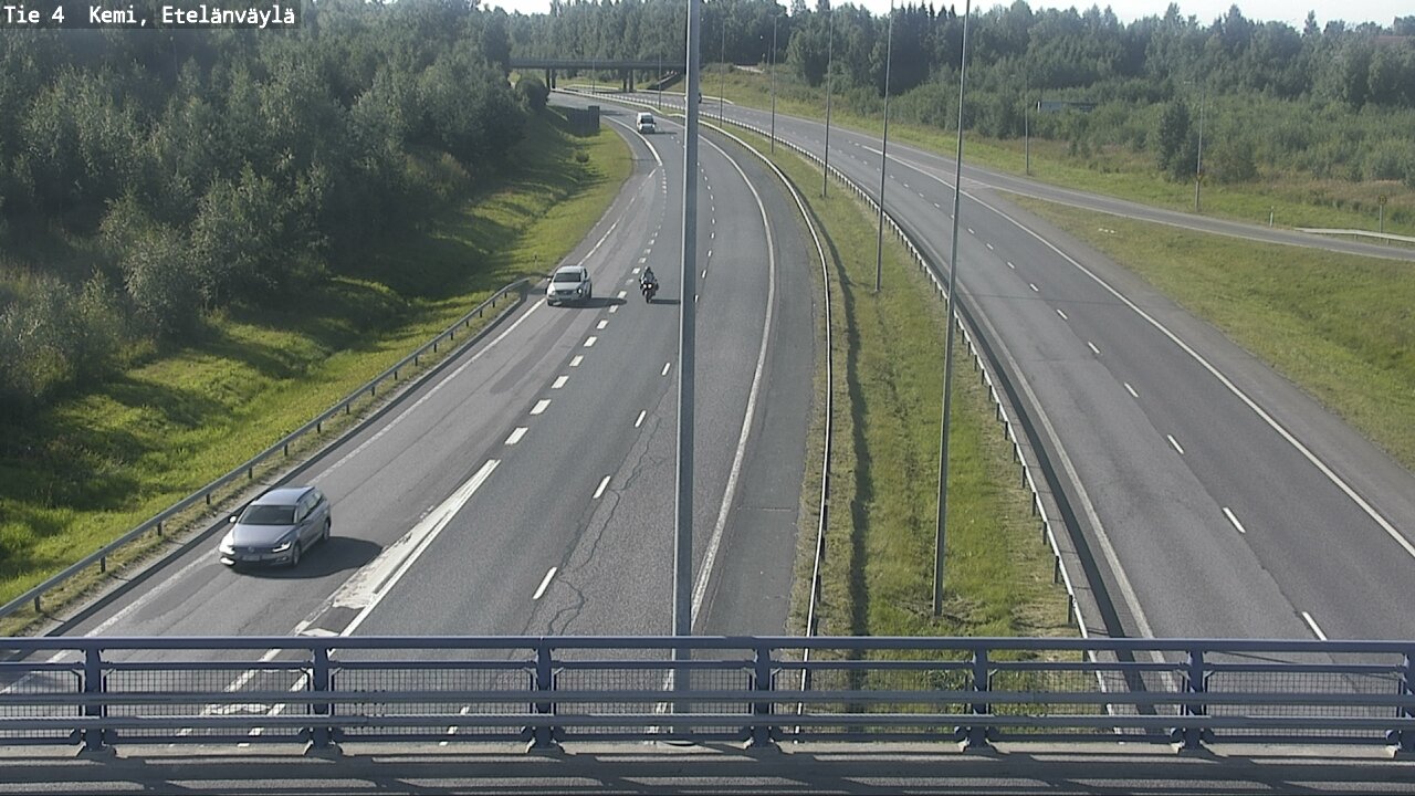 Weather Camera Image Road 4 Kemi, Etelänväylä, Kemi, Lappi