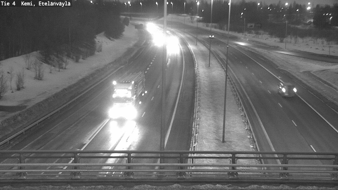Kelikamerat Kuva Tie 4 Kemi, Etelänväylä, Kemi, Lappi