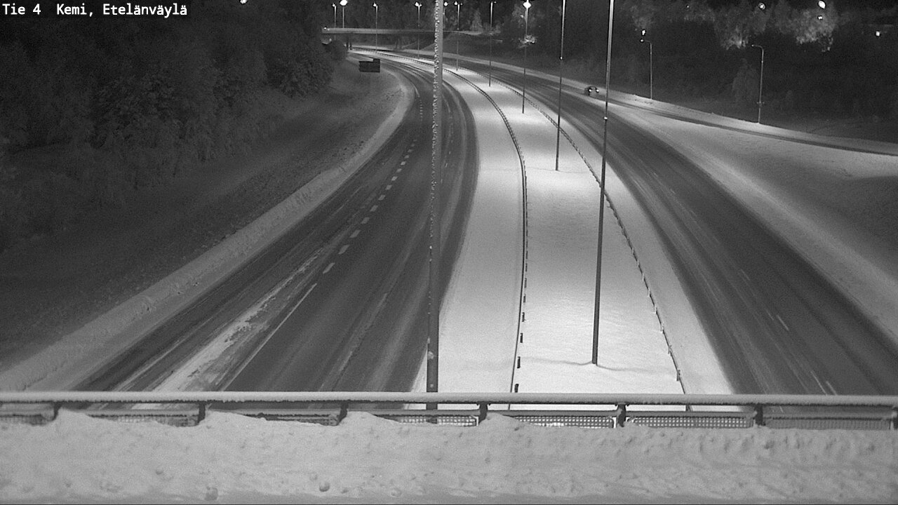 Kelikamerat Kuva Tie 4 Kemi, Etelänväylä, Kemi, Lappi