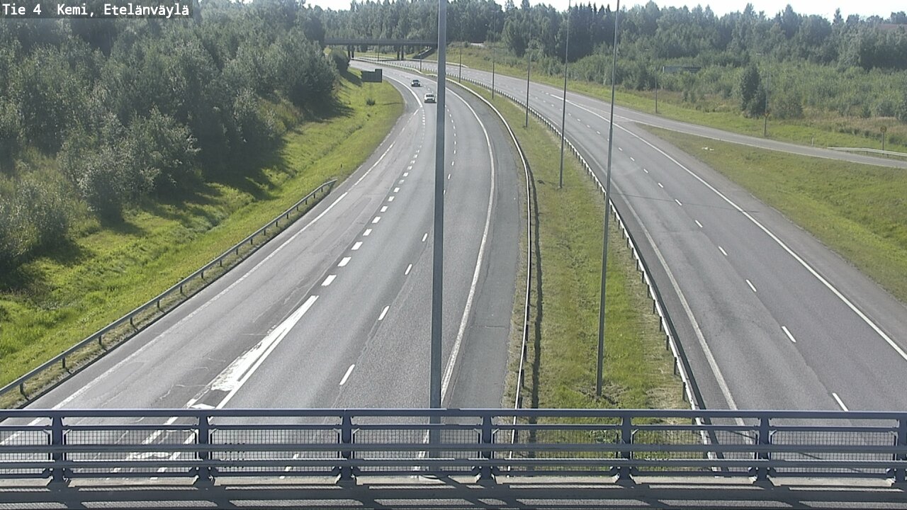 Weather Camera Image Road 4 Kemi, Etelänväylä, Kemi, Lappi