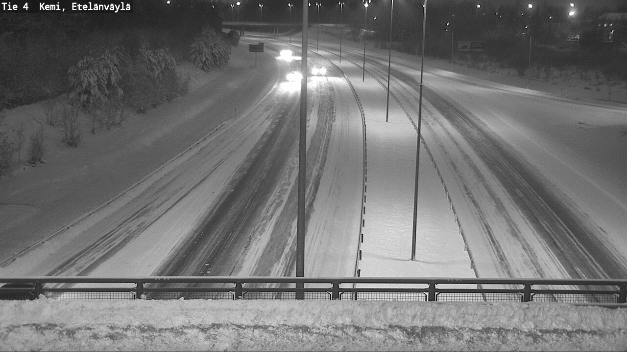 Kelikamerat Kuva Tie 4 Kemi, Etelänväylä, Kemi, Lappi