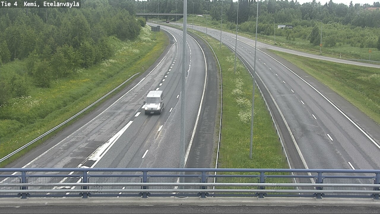 Kelikamerat Kuva Tie 4 Kemi, Etelänväylä, Kemi, Lappi