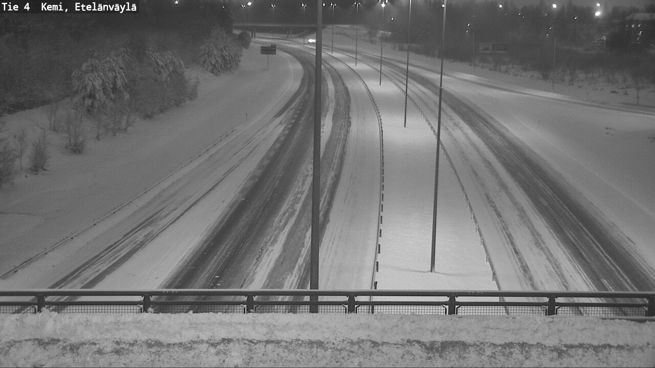 Kelikamerat Kuva Tie 4 Kemi, Etelänväylä, Kemi, Lappi