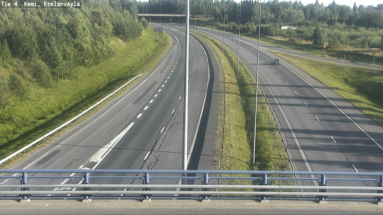 Kelikamerat Kuva Tie 4 Kemi, Etelänväylä, Kemi, Lappi