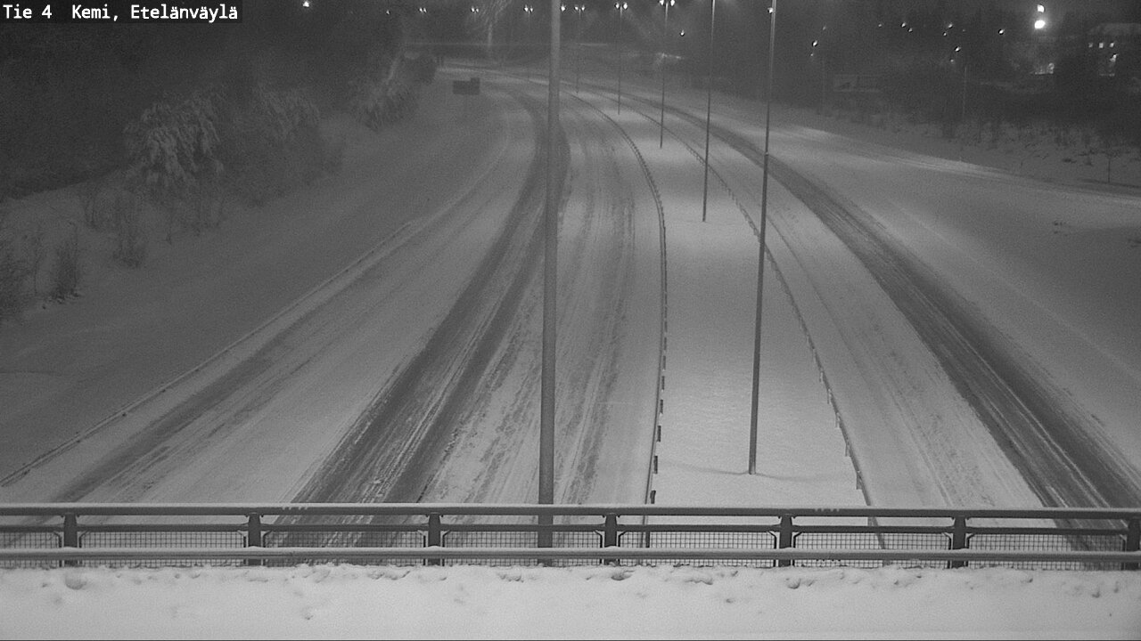Kelikamerat Kuva Tie 4 Kemi, Etelänväylä, Kemi, Lappi