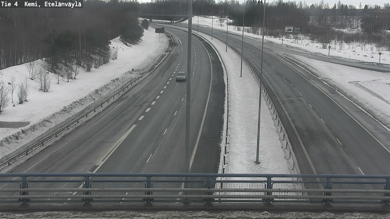Kelikamerat Kuva Tie 4 Kemi, Etelänväylä, Kemi, Lappi