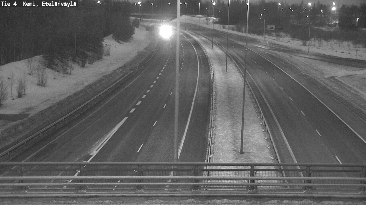 Kelikamerat Kuva Tie 4 Kemi, Etelänväylä, Kemi, Lappi