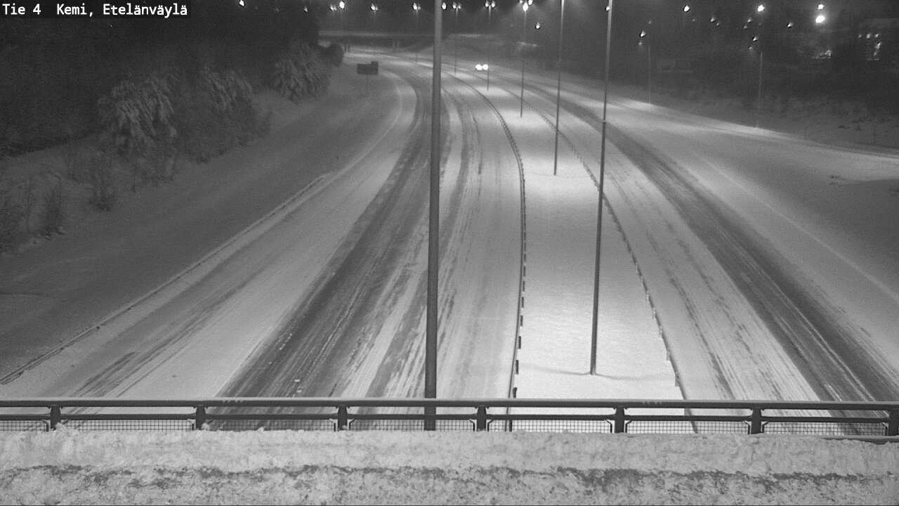 Kelikamerat Kuva Tie 4 Kemi, Etelänväylä, Kemi, Lappi