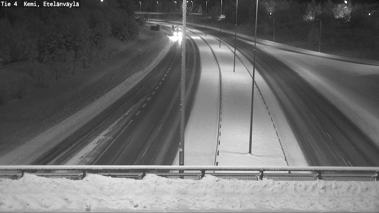 Kelikamerat Kuva Tie 4 Kemi, Etelänväylä, Kemi, Lappi