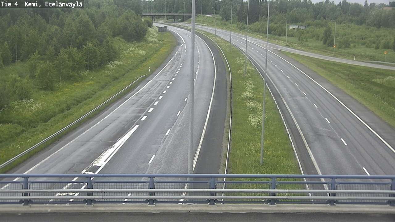 Kelikamerat Kuva Tie 4 Kemi, Etelänväylä, Kemi, Lappi