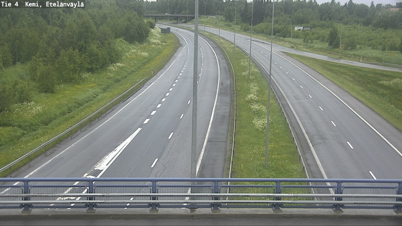 Kelikamerat Kuva Tie 4 Kemi, Etelänväylä, Kemi, Lappi