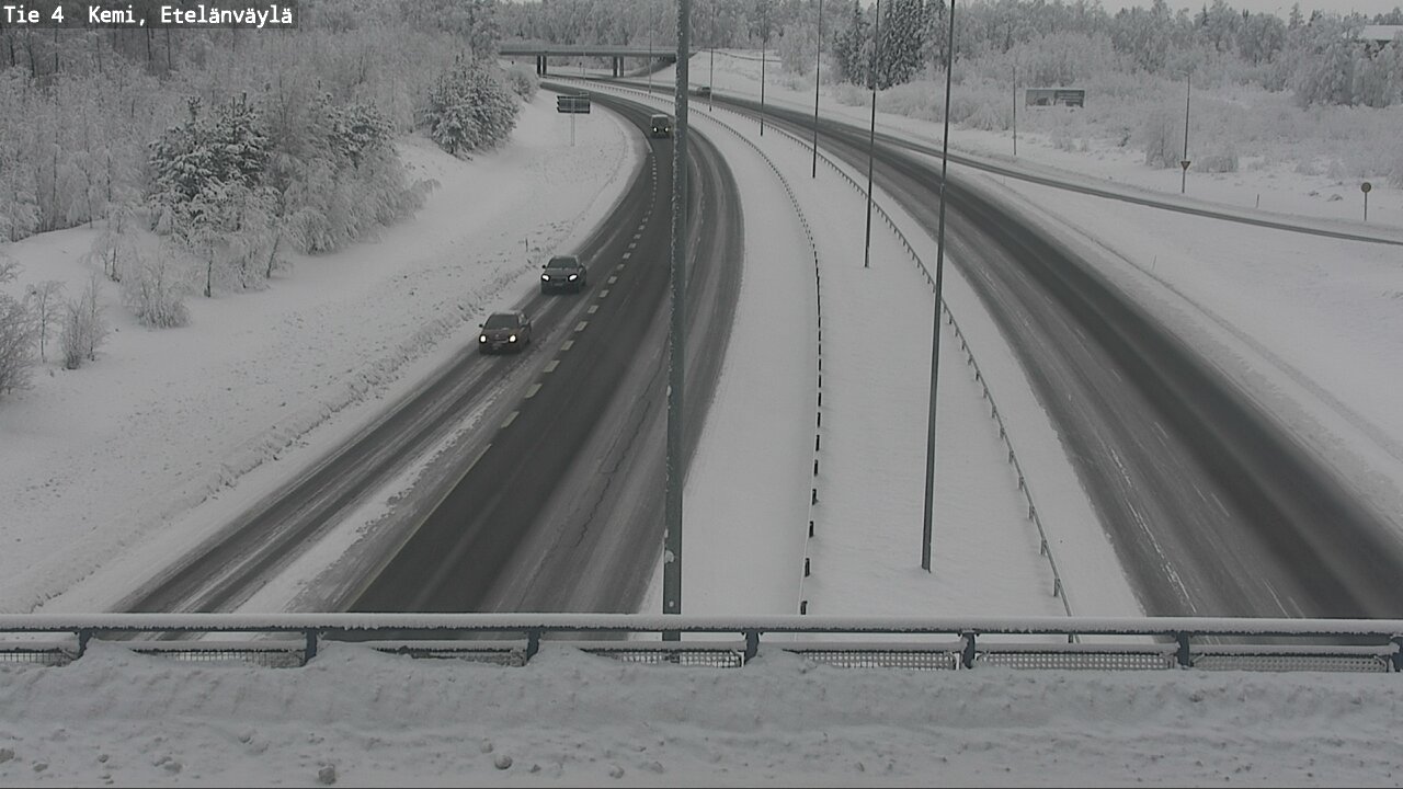 Kelikamerat Kuva Tie 4 Kemi, Etelänväylä, Kemi, Lappi