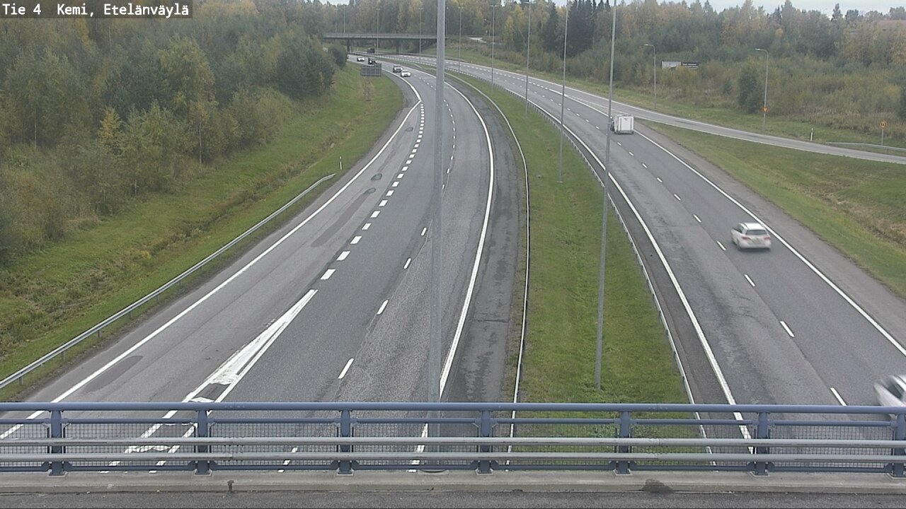 Kelikamerat Kuva Tie 4 Kemi, Etelänväylä, Kemi, Lappi
