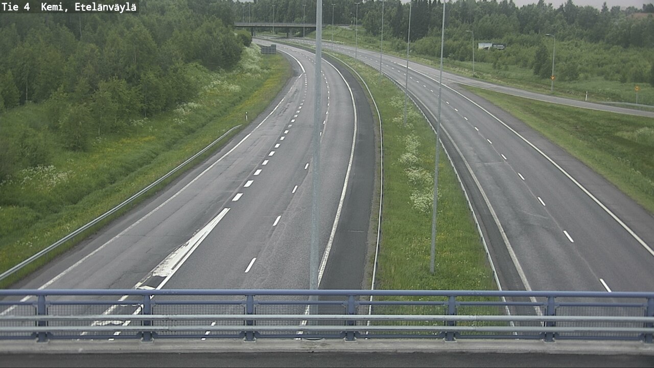 Kelikamerat Kuva Tie 4 Kemi, Etelänväylä, Kemi, Lappi