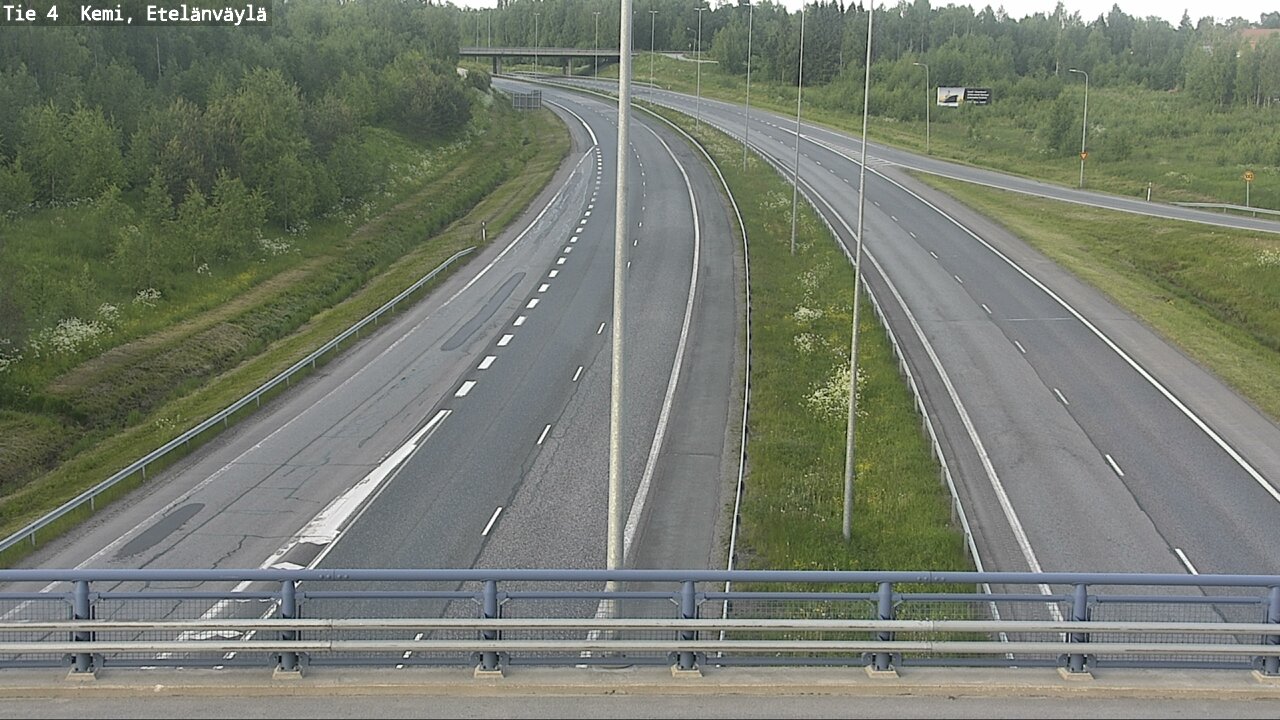 Kelikamerat Kuva Tie 4 Kemi, Etelänväylä, Kemi, Lappi